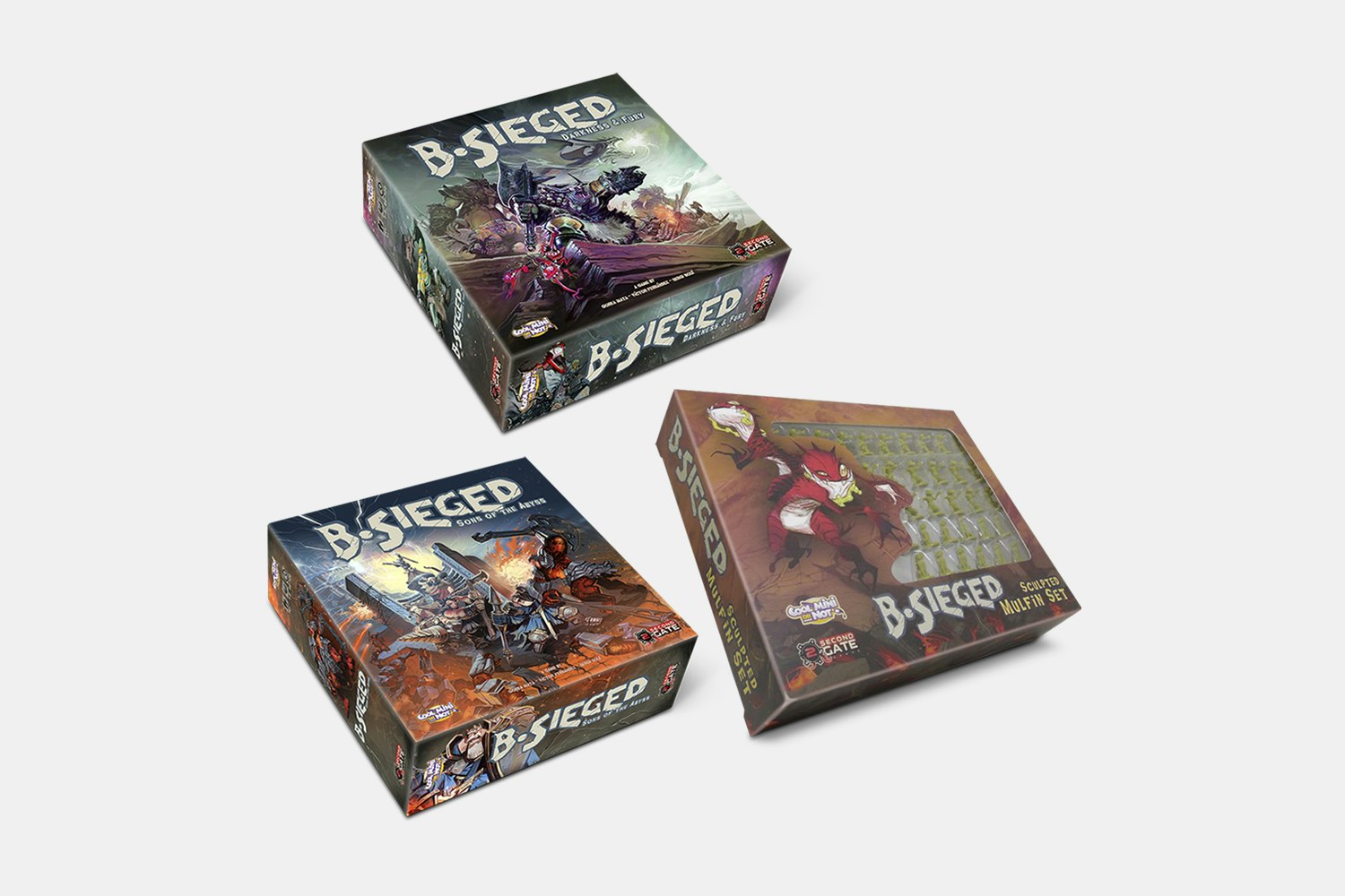 B-Sieged Board Game Bundle | Board Games | Drop